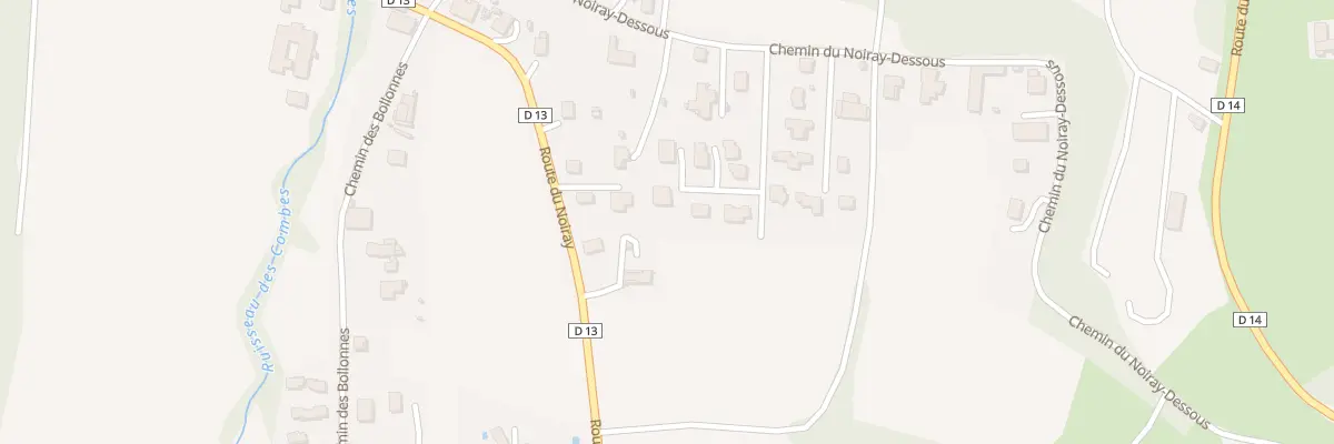 Plan du 751 Che du Noiray-dessous à La Motte-Servolex