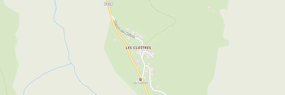 Plan du 210 Les Cloitres à Saint-Pierre-d’Entremont