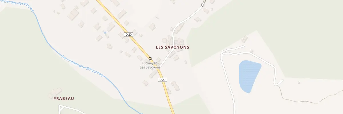 Plan du 5031 Les Savoyons à Furmeyer