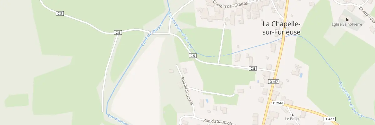 Plan du 10 Rue du Saussois à La Chapelle-sur-Furieuse