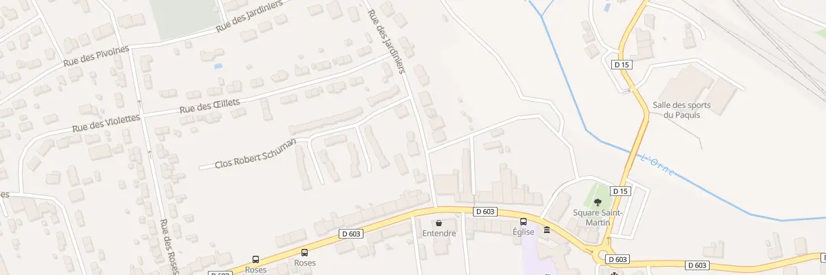 Plan du 11 Rue des Jardiniers à Conflans-en-Jarnisy