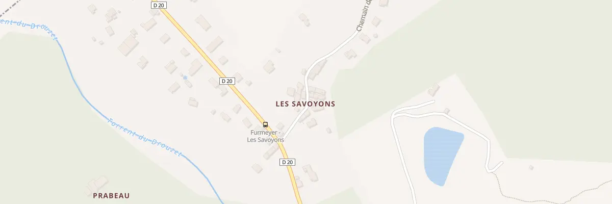 Plan du 5074 Les Savoyons à Furmeyer