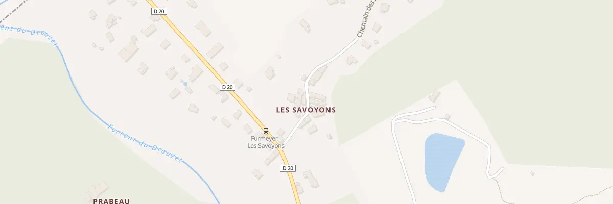Plan du 5023 Les Savoyons à Furmeyer