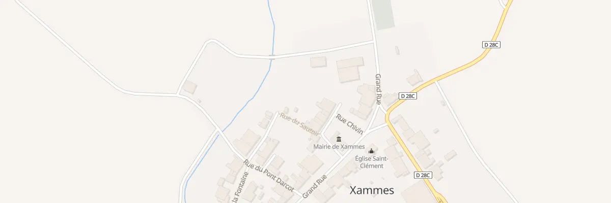 Plan du 5 Rue Paillard à Xammes