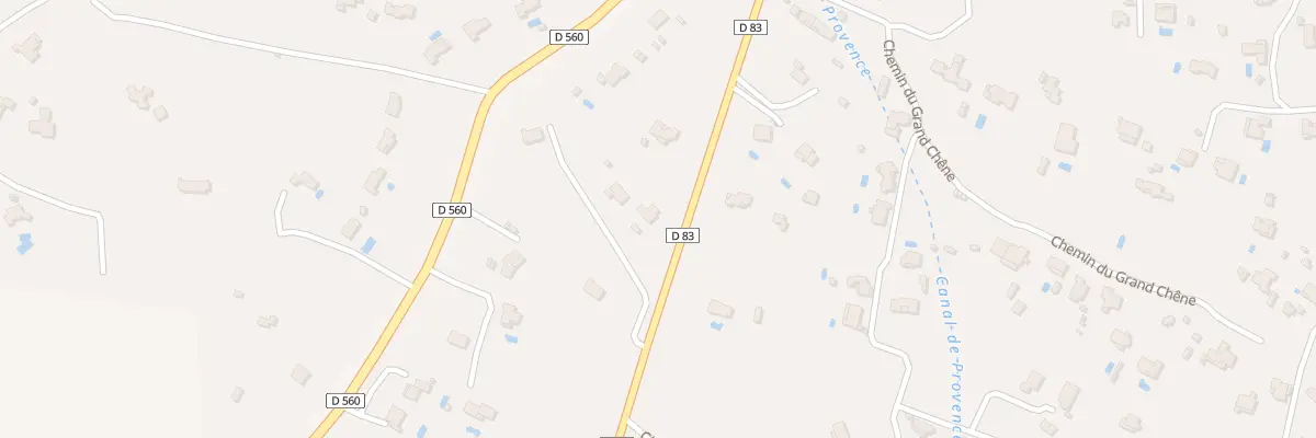 Plan du 296 Rte de Rougiers à Saint-Maximin-la-Sainte-Baume