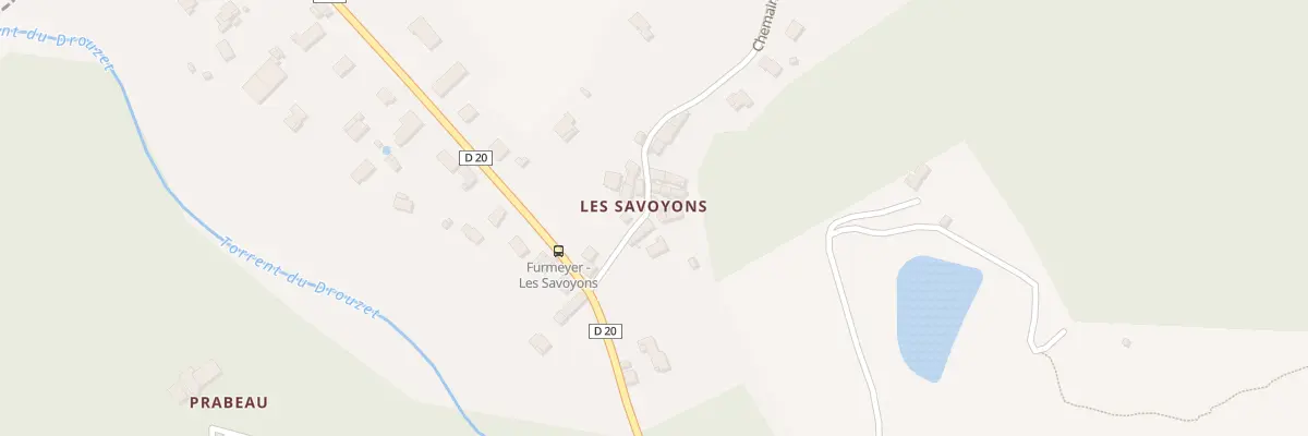 Plan du 5026 Les Savoyons à Furmeyer