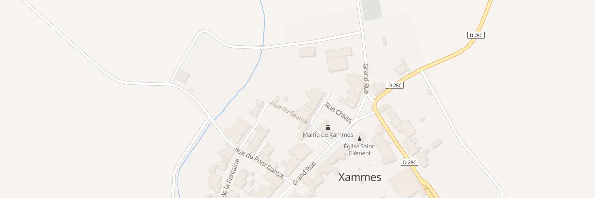 Plan du 3B Rue Paillard à Xammes