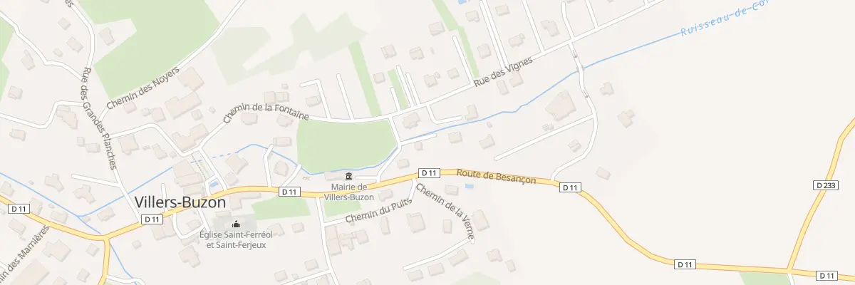 Plan du 4 Rue des Vignes à Villers-Buzon