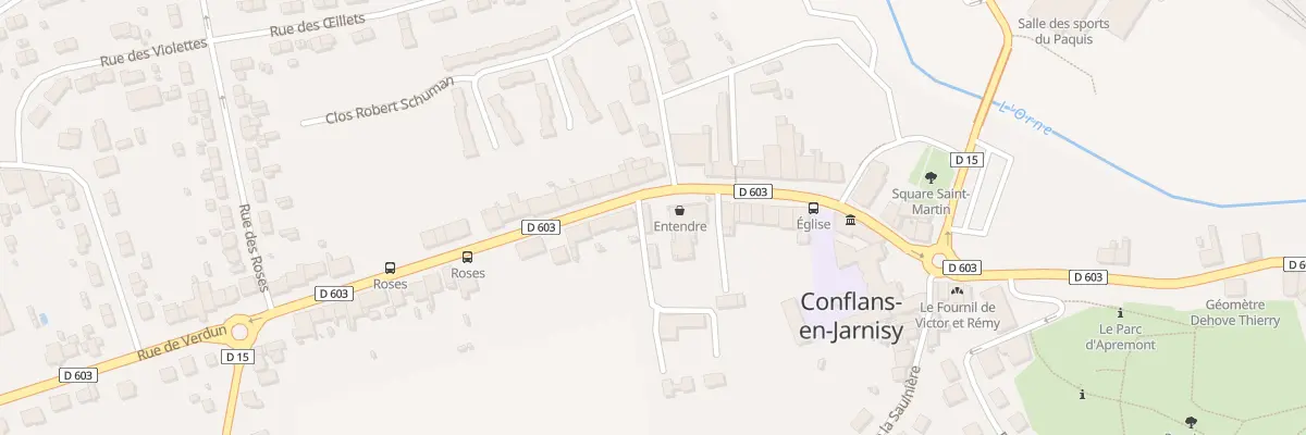 Plan du 27 Rue de Verdun à Conflans-en-Jarnisy