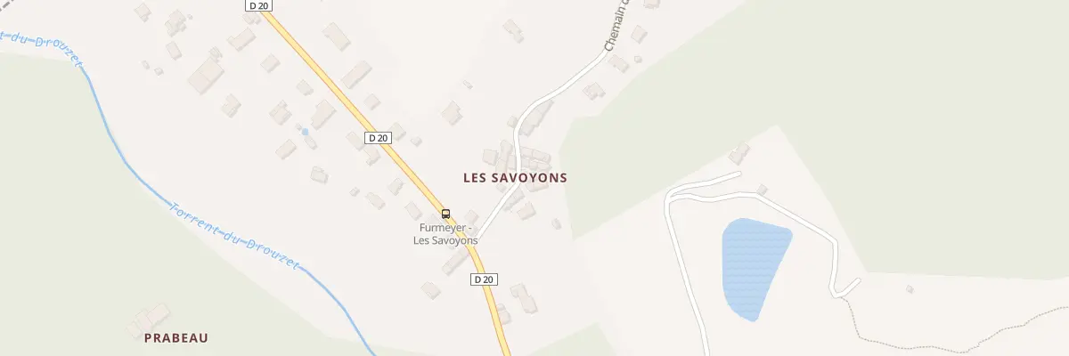 Plan du 5073 Les Savoyons à Furmeyer