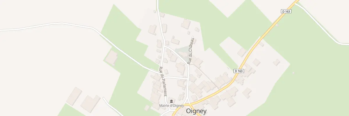 Plan du 9 Rue de l’Eglise à Oigney