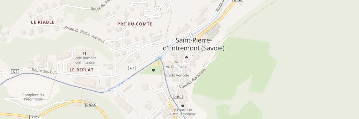Plan du 5211 Chef Lieu à Saint-Pierre-d’Entremont