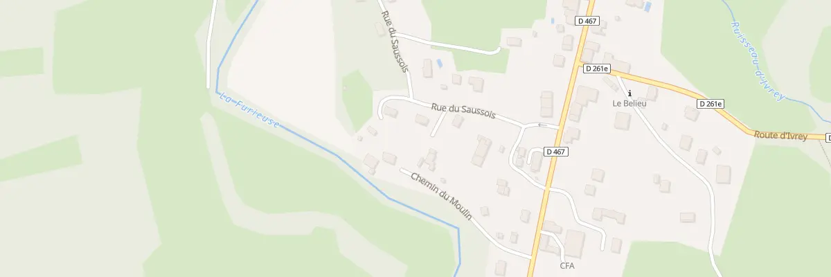 Plan du 5 Rue du Saussois à La Chapelle-sur-Furieuse