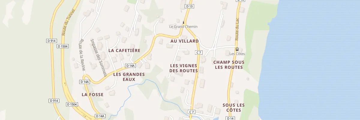 Plan du 61 Imp du Villard à Bourdeau