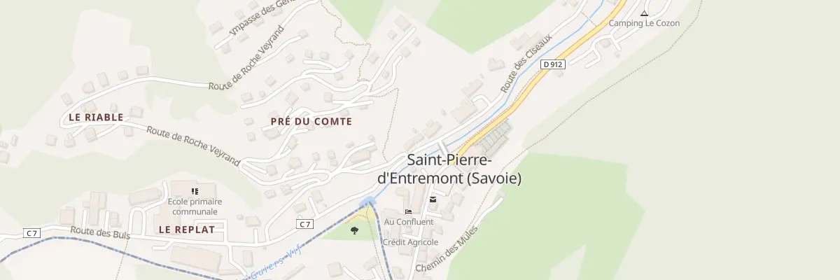 Plan du 5166 Chef Lieu à Saint-Pierre-d’Entremont