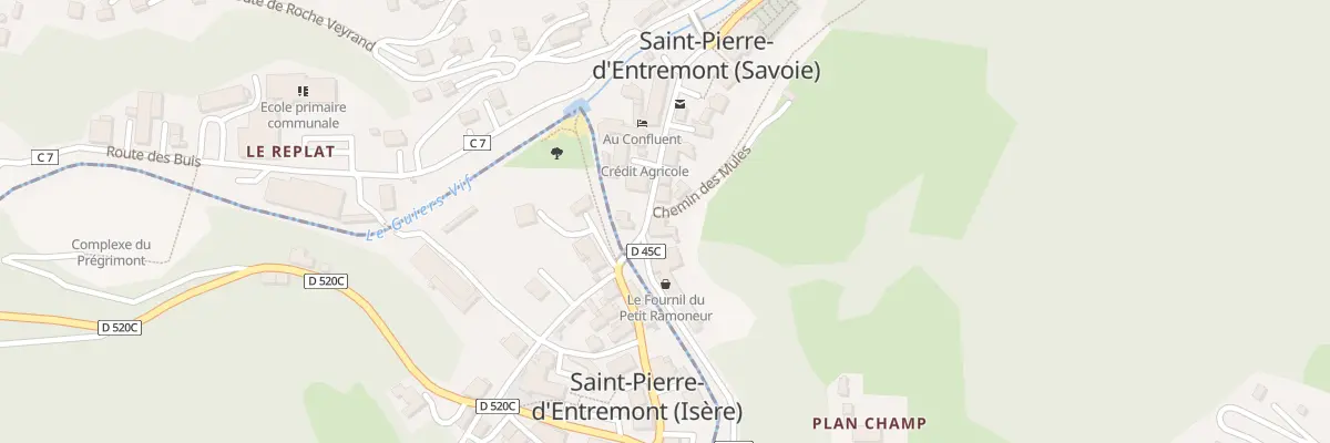 Plan du 5224 Chef Lieu à Saint-Pierre-d’Entremont