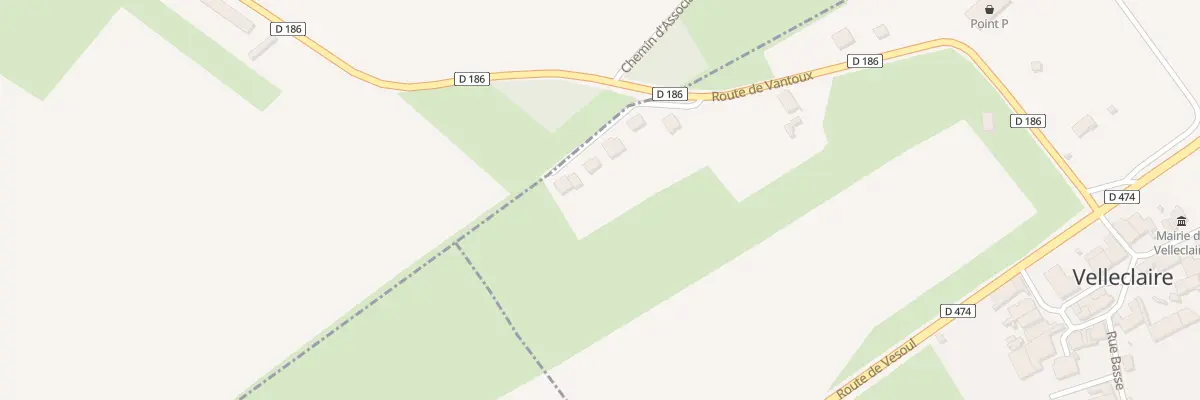 Plan du 9 Imp Devant la Ville à Velleclaire