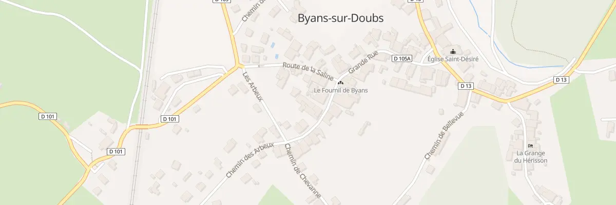 Plan du 30 Gr Grande Rue à Byans-sur-Doubs