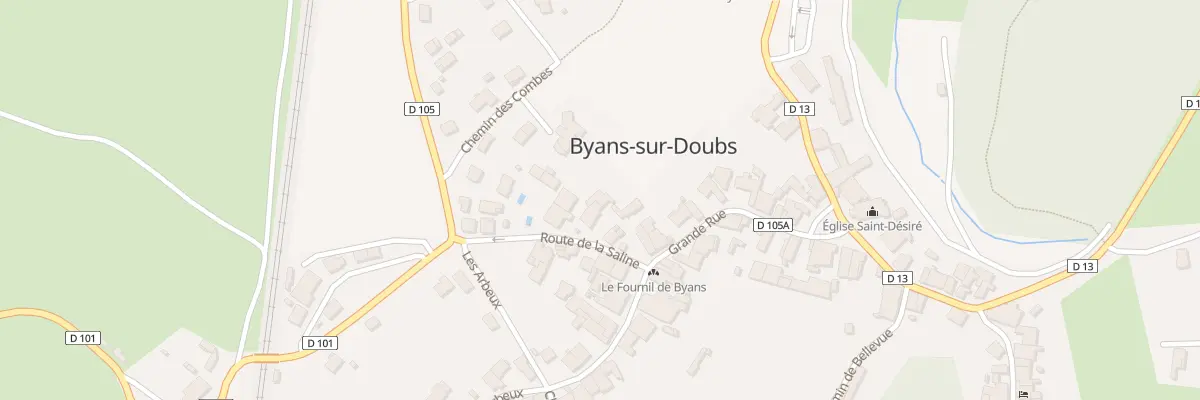 Plan du 10 Rte de la Saline à Byans-sur-Doubs