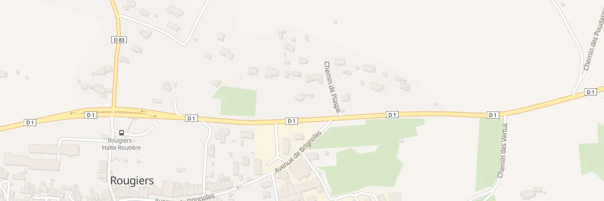 Plan du 5225 Pouveran à Rougiers