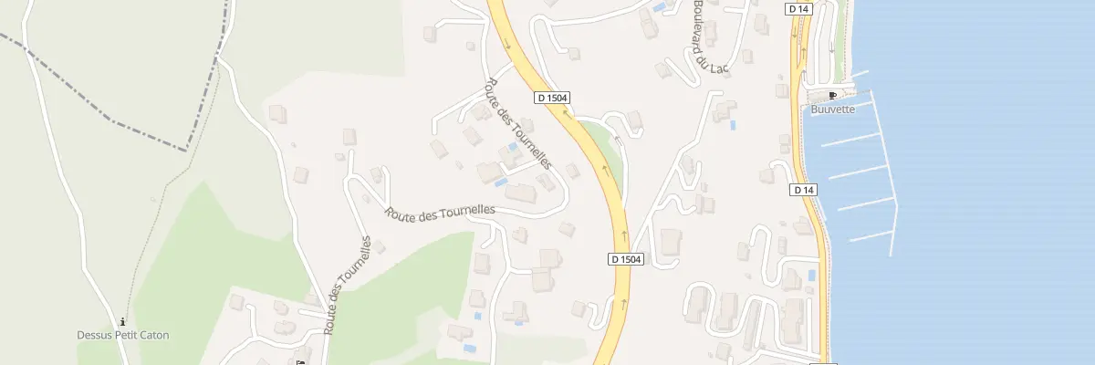 Plan du 188 Rte des Tournelles au Bourget-du-Lac