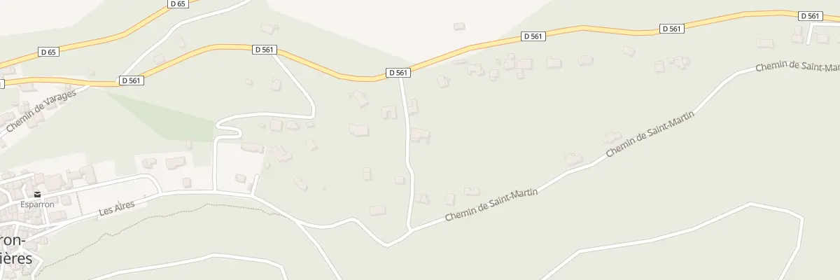 Plan du 9009 Jargoi à Esparron-de-Pallières