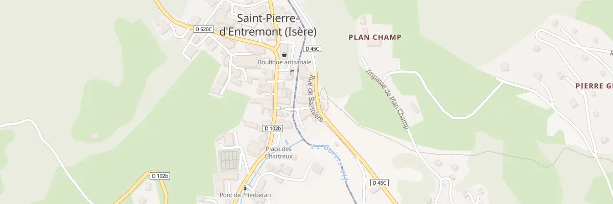 Plan du 5238 Chef Lieu à Saint-Pierre-d’Entremont