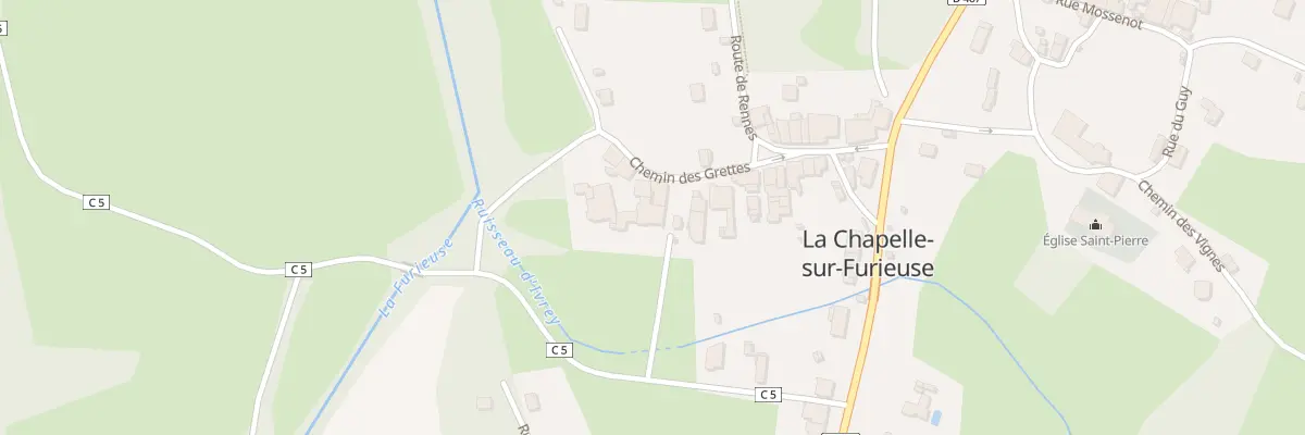 Plan du 11 Che des Grettes à La Chapelle-sur-Furieuse