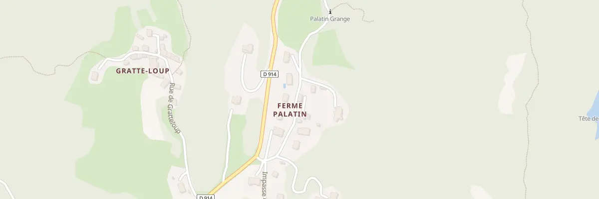 Plan du 5013 Ferme Palatin à La Chapelle-du-Mont-du-Chat