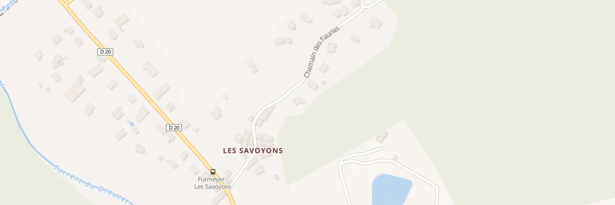Plan du 5120 Les Barons à Furmeyer