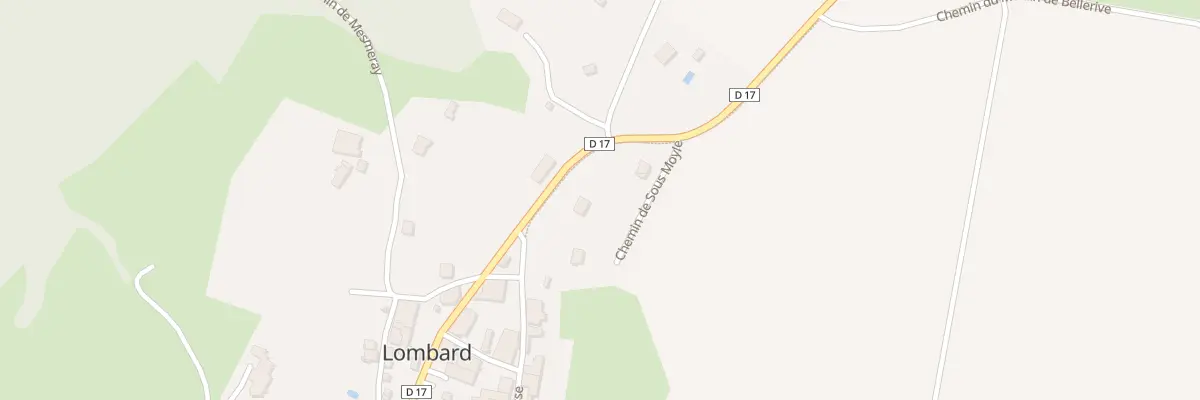 Plan du 4 Sous Moyle à Lombard