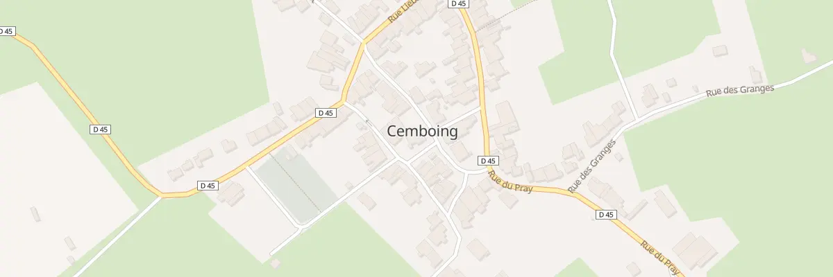 Plan du 2 Pl de l’Eglise à Cemboing