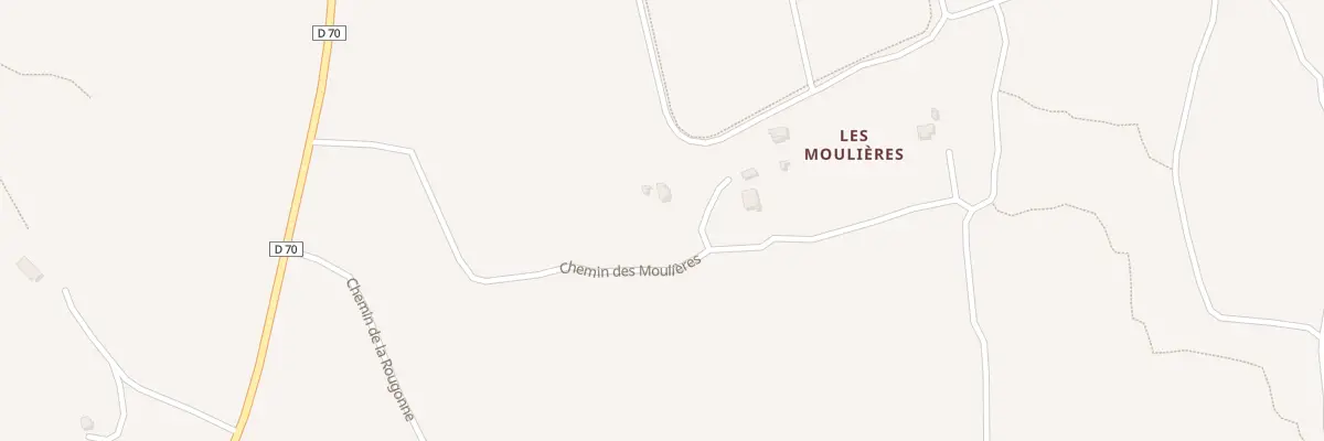 Plan du 340 Che des Moulieres à Ginasservis