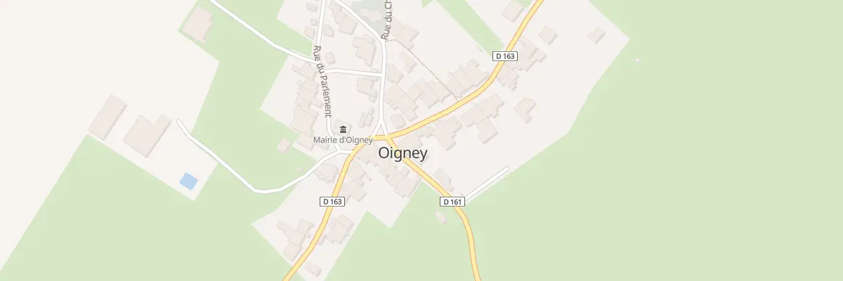 Plan du 2 Rue des Cannes à Oigney