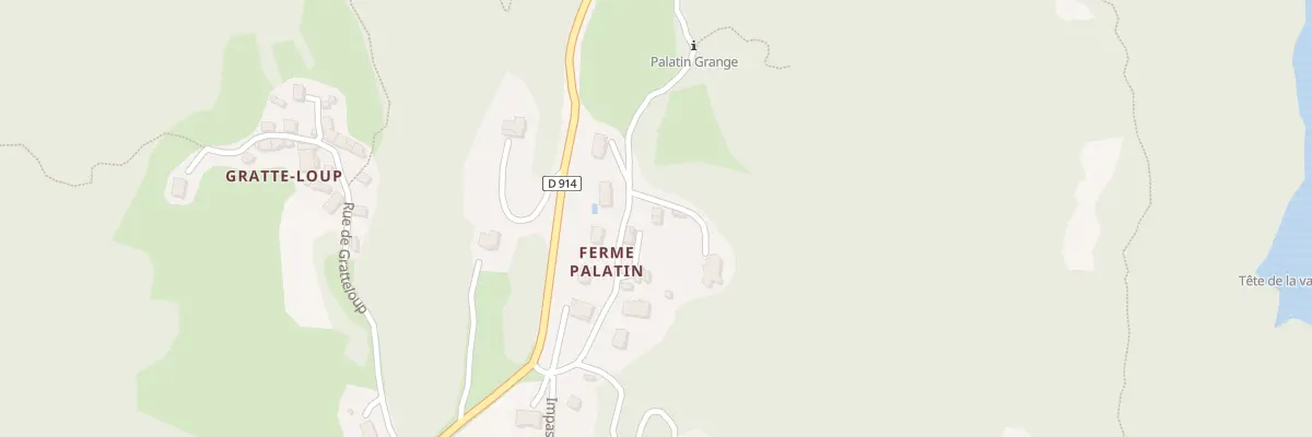 Plan du 178 Che Ferme Palatin à La Chapelle-du-Mont-du-Chat