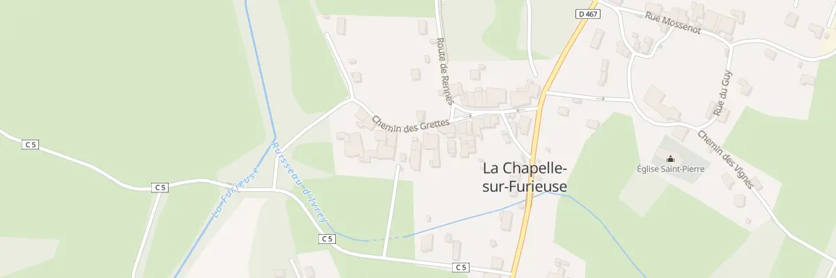 Plan du 7 Che des Grettes à La Chapelle-sur-Furieuse