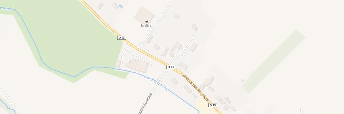Plan du 20 Av des Peupliers à Fresne-Saint-Mamès