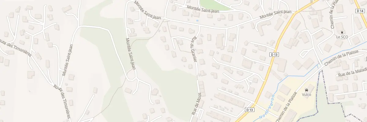 Plan du 297 Rue du Granier au Bourget-du-Lac