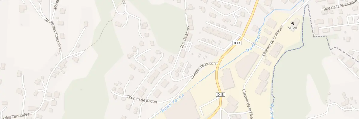 Plan du 20 Rue de Moos au Bourget-du-Lac