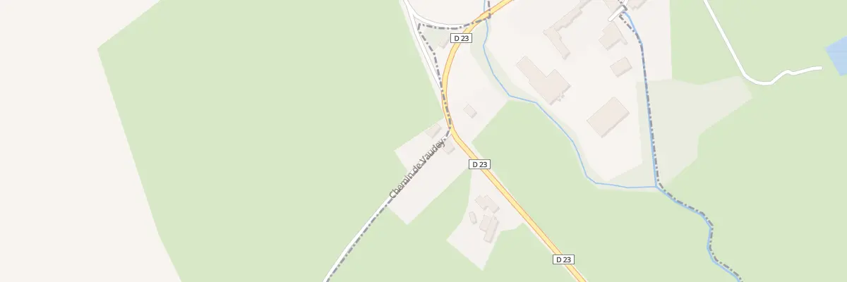 Plan du 2 Che de Vaudey à Fresne-Saint-Mamès