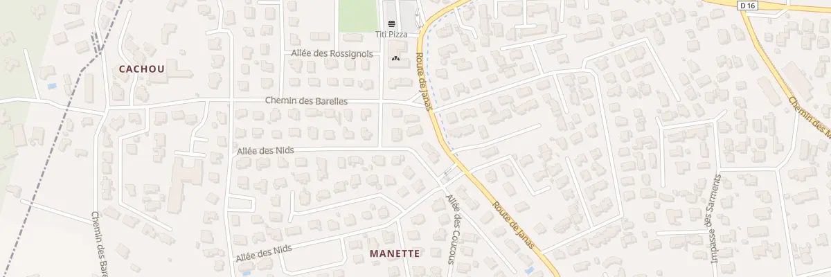 Plan du 69 All des Nids à La Seyne-sur-Mer