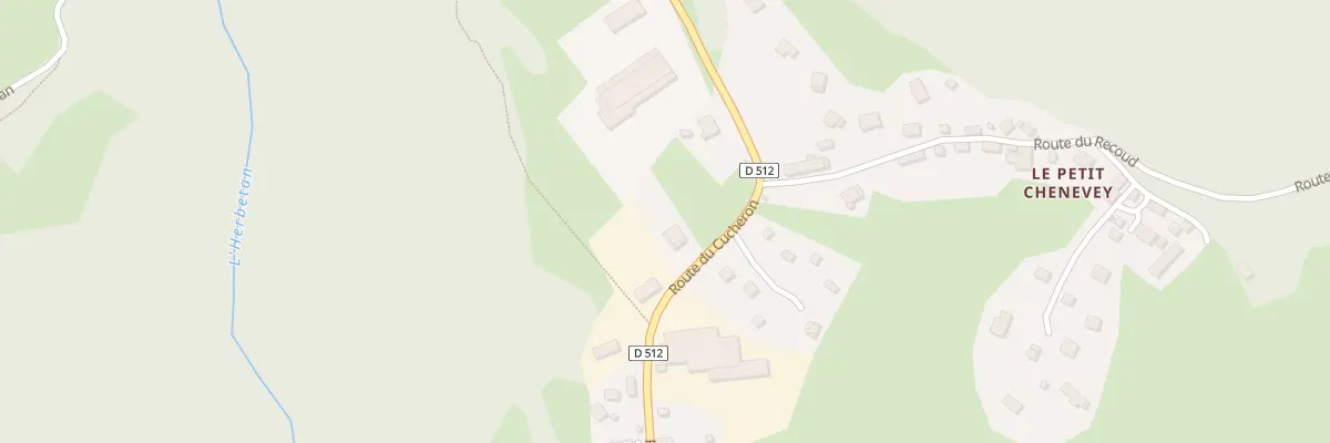Plan du 1366 Rte du Cucheron à Saint-Pierre-d’Entremont