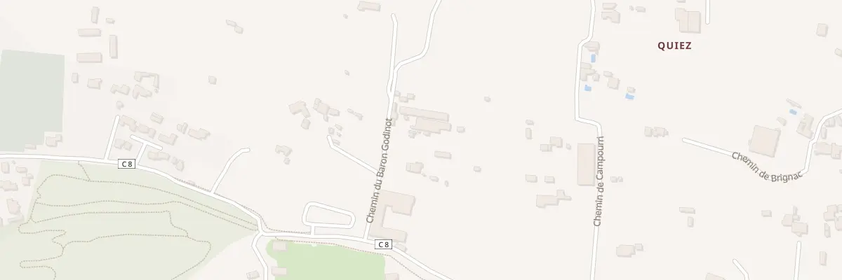 Plan du 144 Che du Baron Godinot à Ollioules