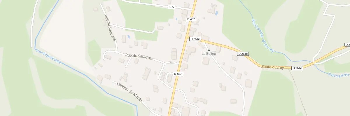 Plan du 24 Grande Rue à La Chapelle-sur-Furieuse