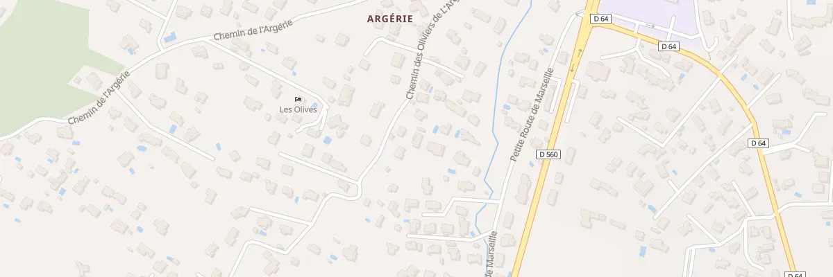 Plan du 237 Che des Oliviers de l’Argerie à Saint-Maximin-la-Sainte-Baume