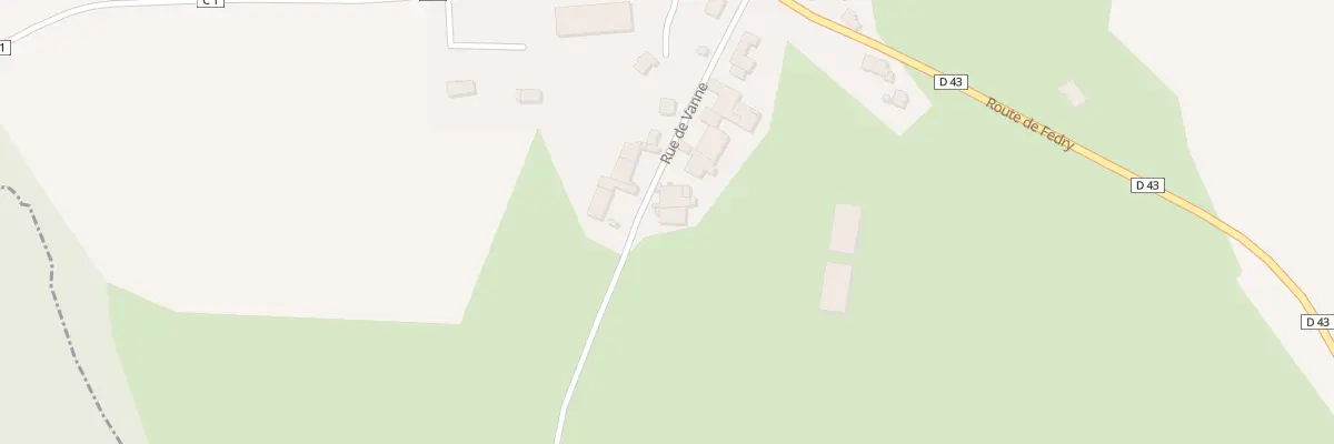Plan du 14 Rue de Vanne à Grandecourt