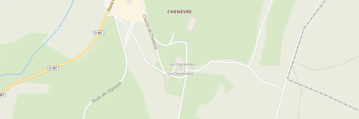 Plan du 11 Che de Chenèvre à La Chapelle-sur-Furieuse