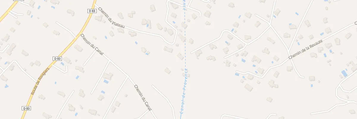 Plan du 395A Che du Plateau à Saint-Maximin-la-Sainte-Baume