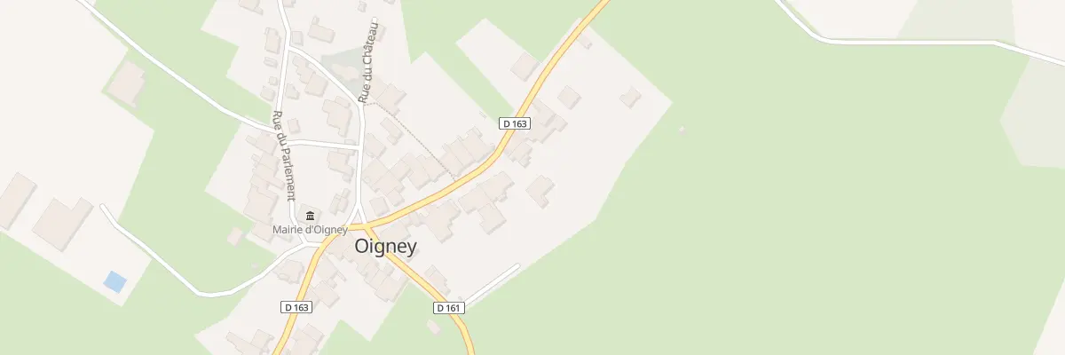 Plan du 5026 Le Village à Oigney