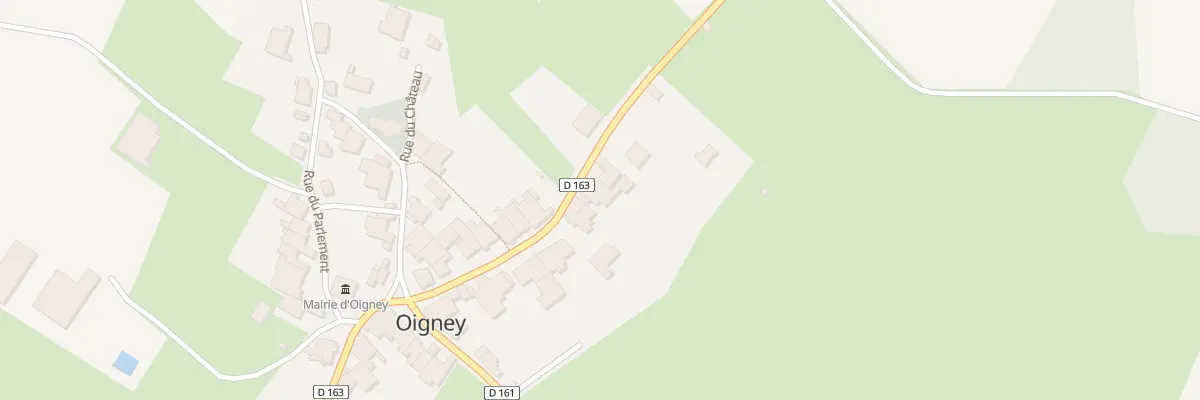 Plan du 5024 Le Village à Oigney